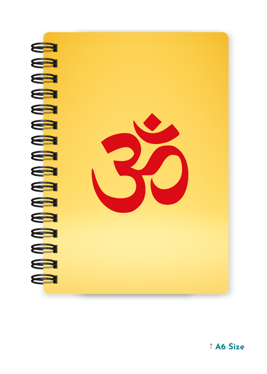 OM (5) cover page - A5 / A6 Size Wiro Notebook
