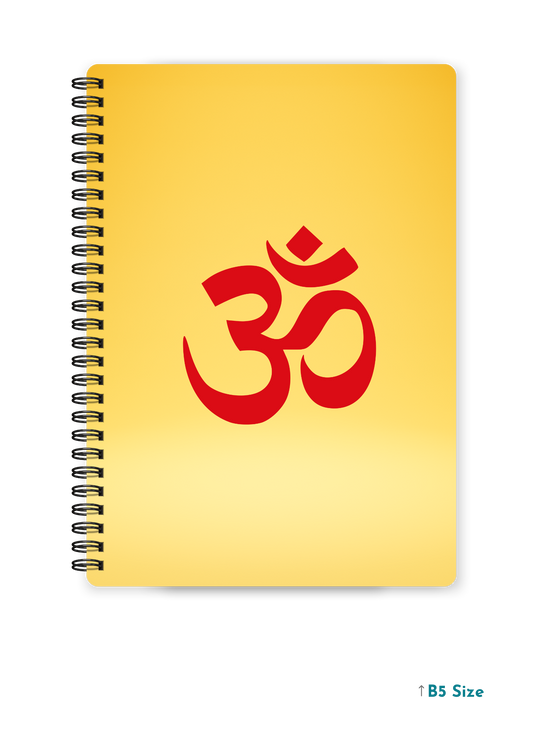 OM (5) cover page - A4 / B5 Size Wiro Notebook