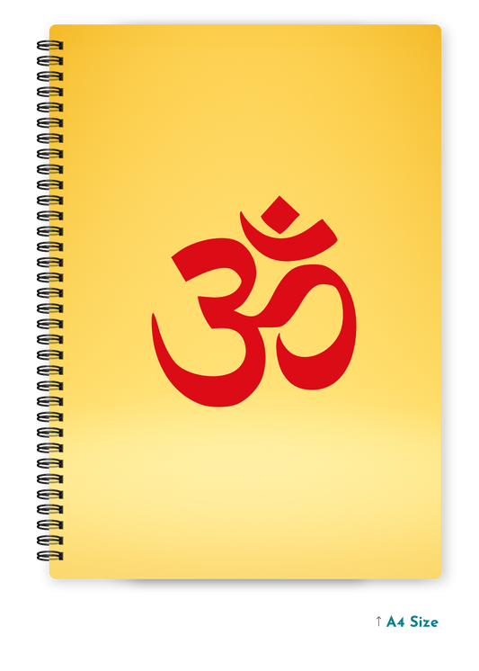 OM (5) cover page - A4 / B5 Size Wiro Notebook