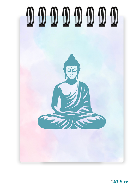 BUDDHA JI cover page - A7 Size Pocket Notepad
