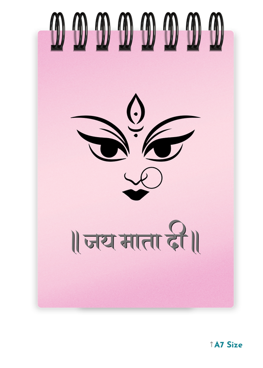 JAI MATA DI cover page - A7 Size Pocket Notepad