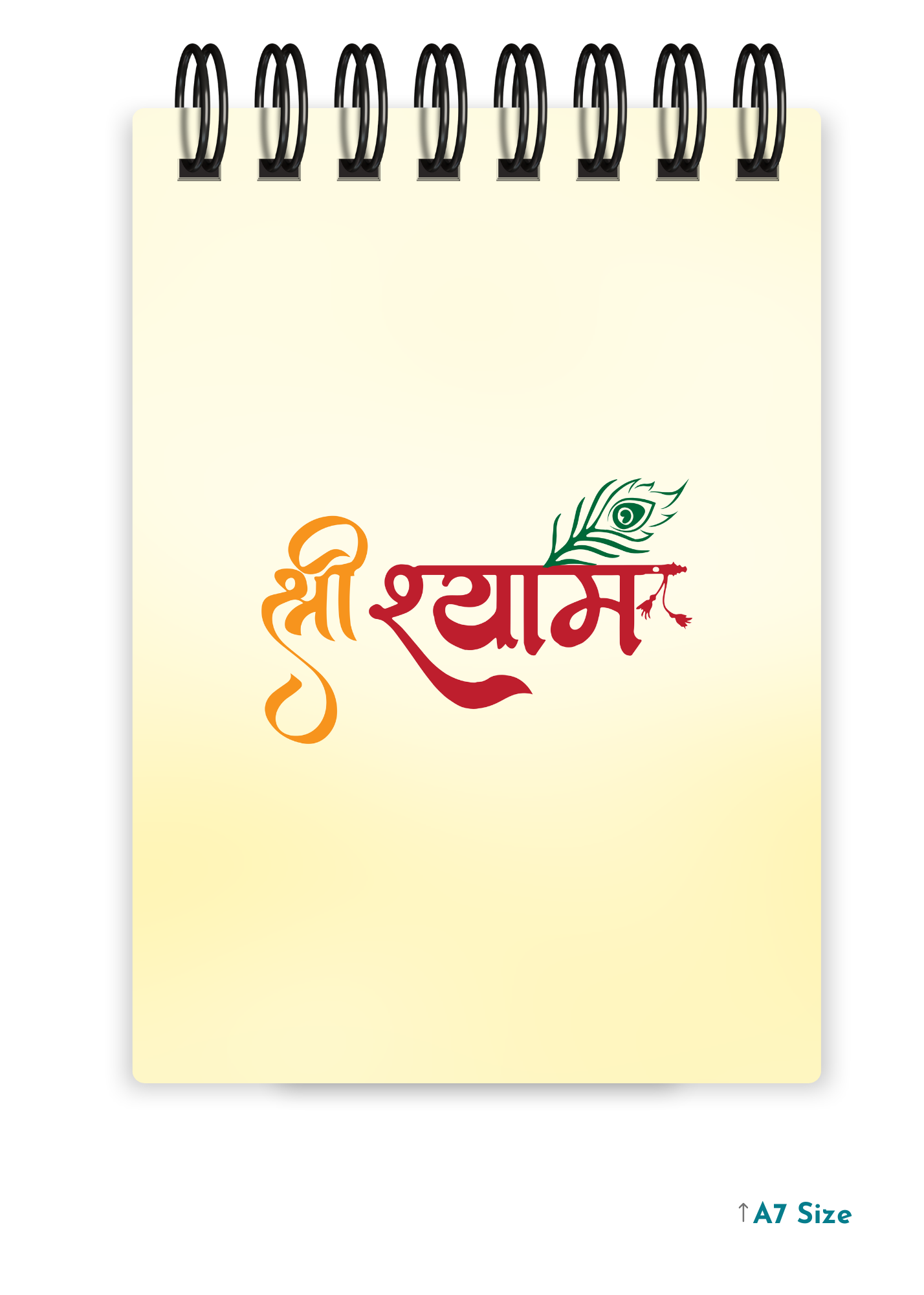SRI SHYAM cover page - A7 Size Pocket Notepad