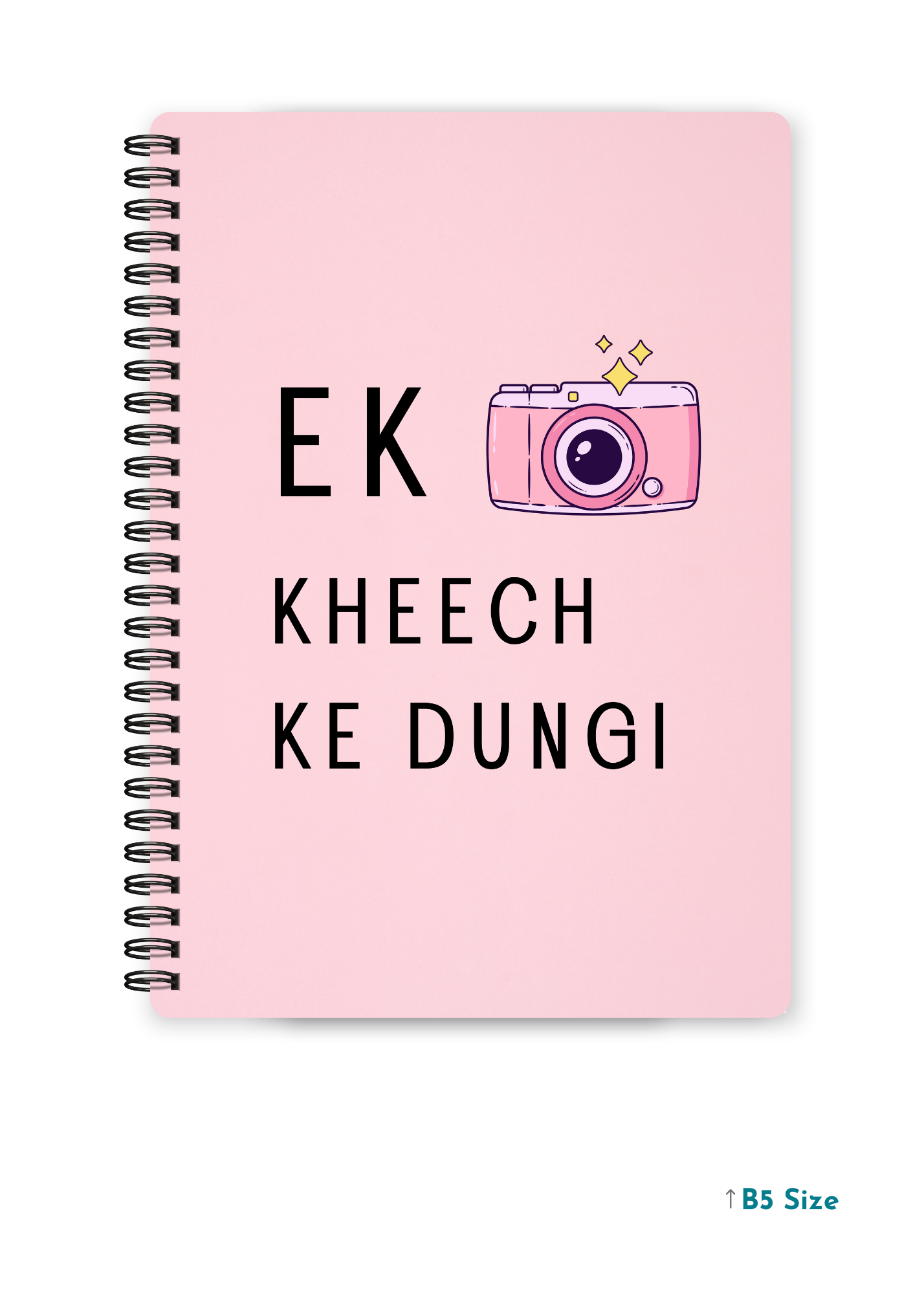 EK KHEECH KE DUNGI cover page - A4 / B5 Size Wiro Notebook