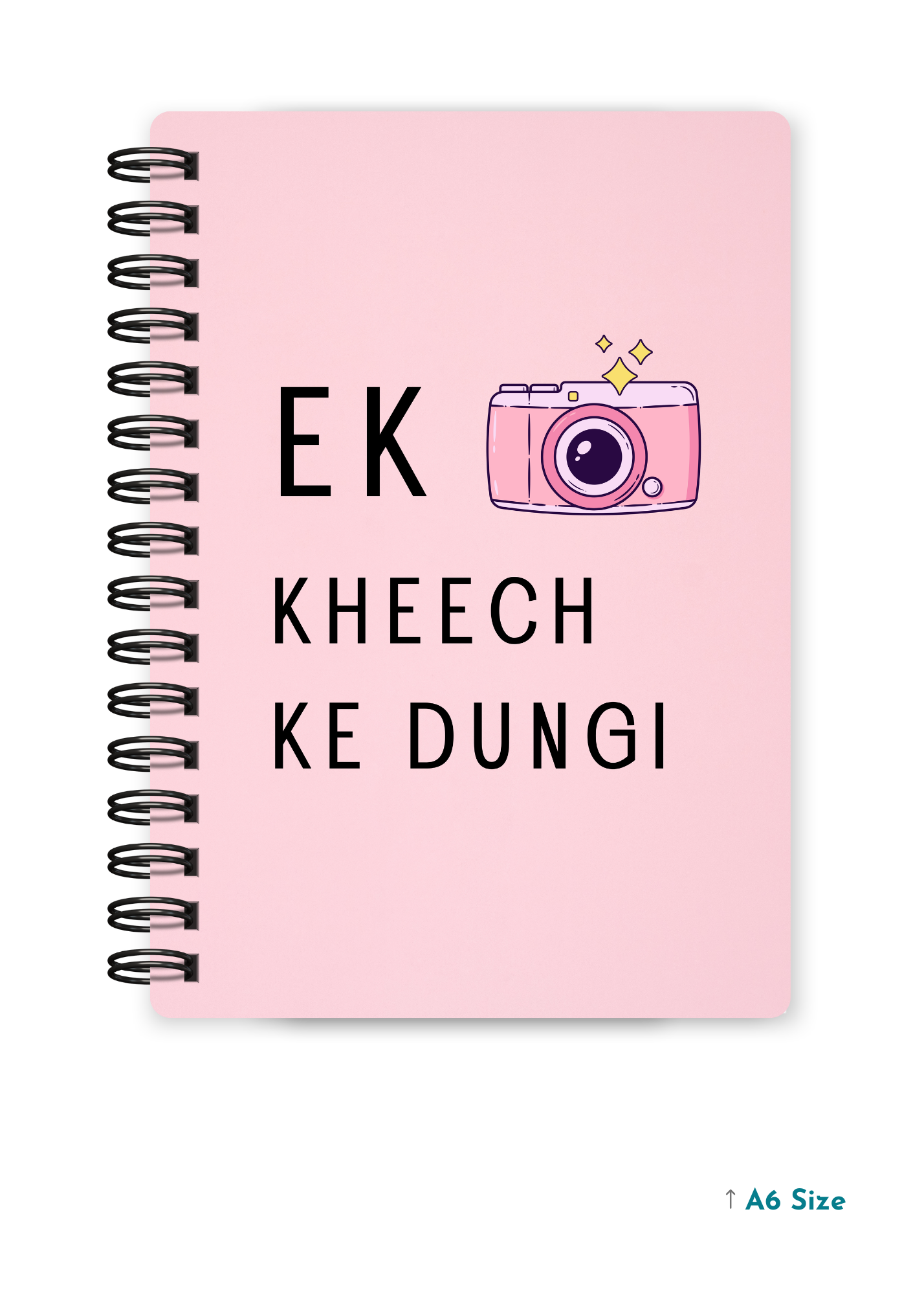 EK KHEECH KE DUNGI cover page - A5 / A6 Size Wiro Notebook