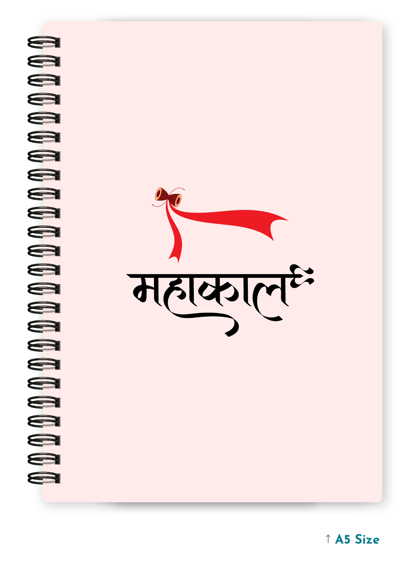 MAHAKAAL cover page - A5 / A6 Size Wiro Notebook