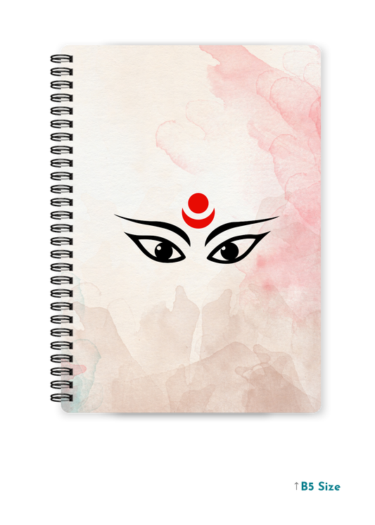 DEVI MAA (2) cover page - A4 / B5 Size Wiro Notebook