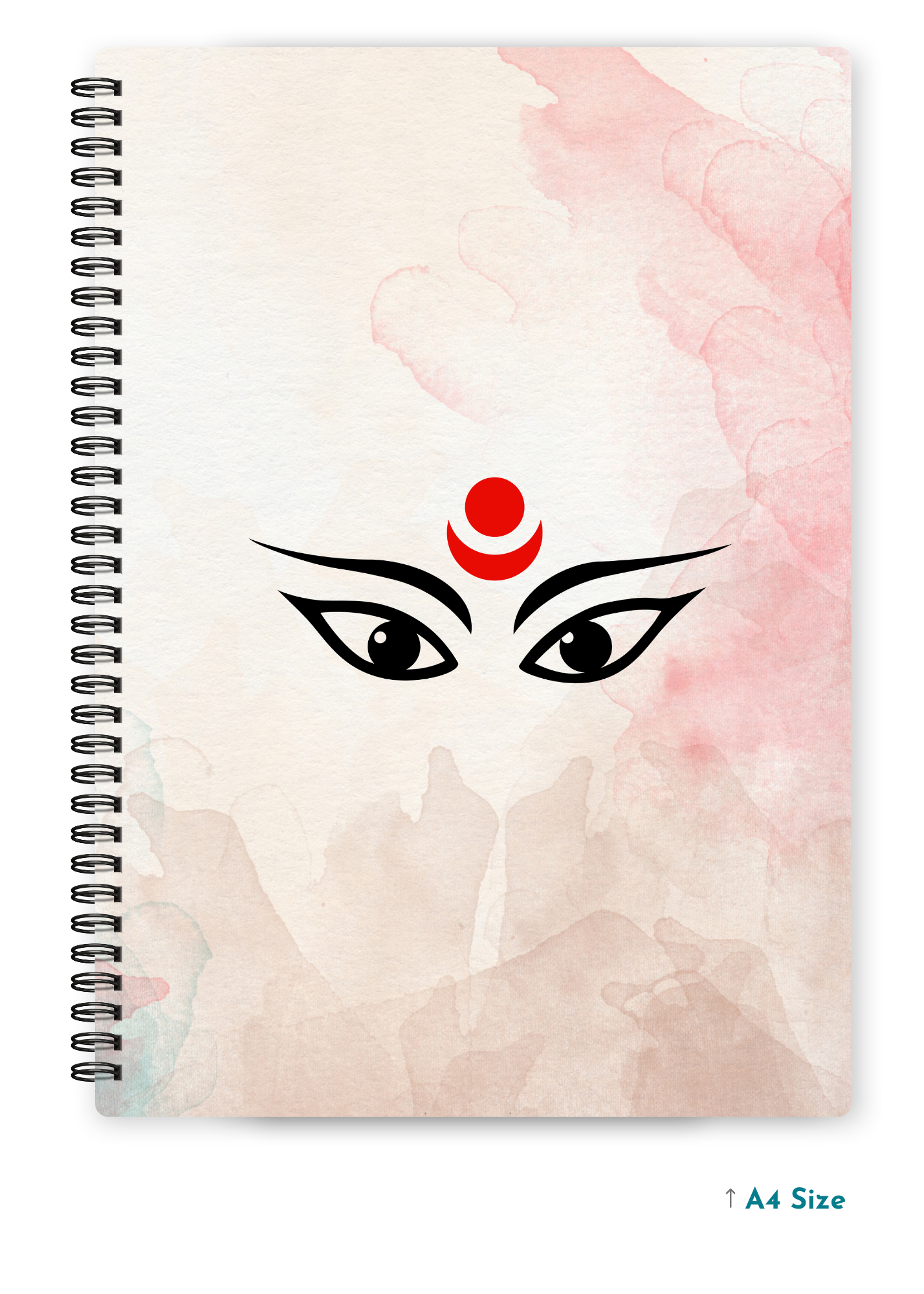 DEVI MAA (2) cover page - A4 / B5 Size Wiro Notebook