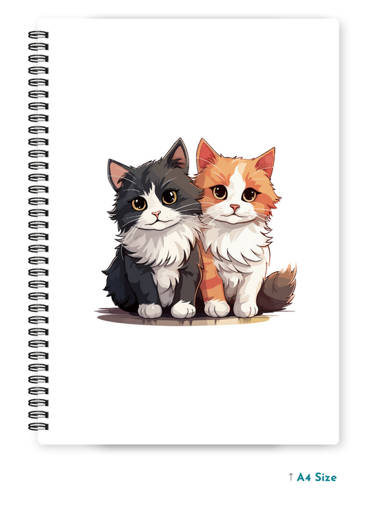 CHUNNU MUNNU cover page - A4 / B5 Size Wiro Notebook
