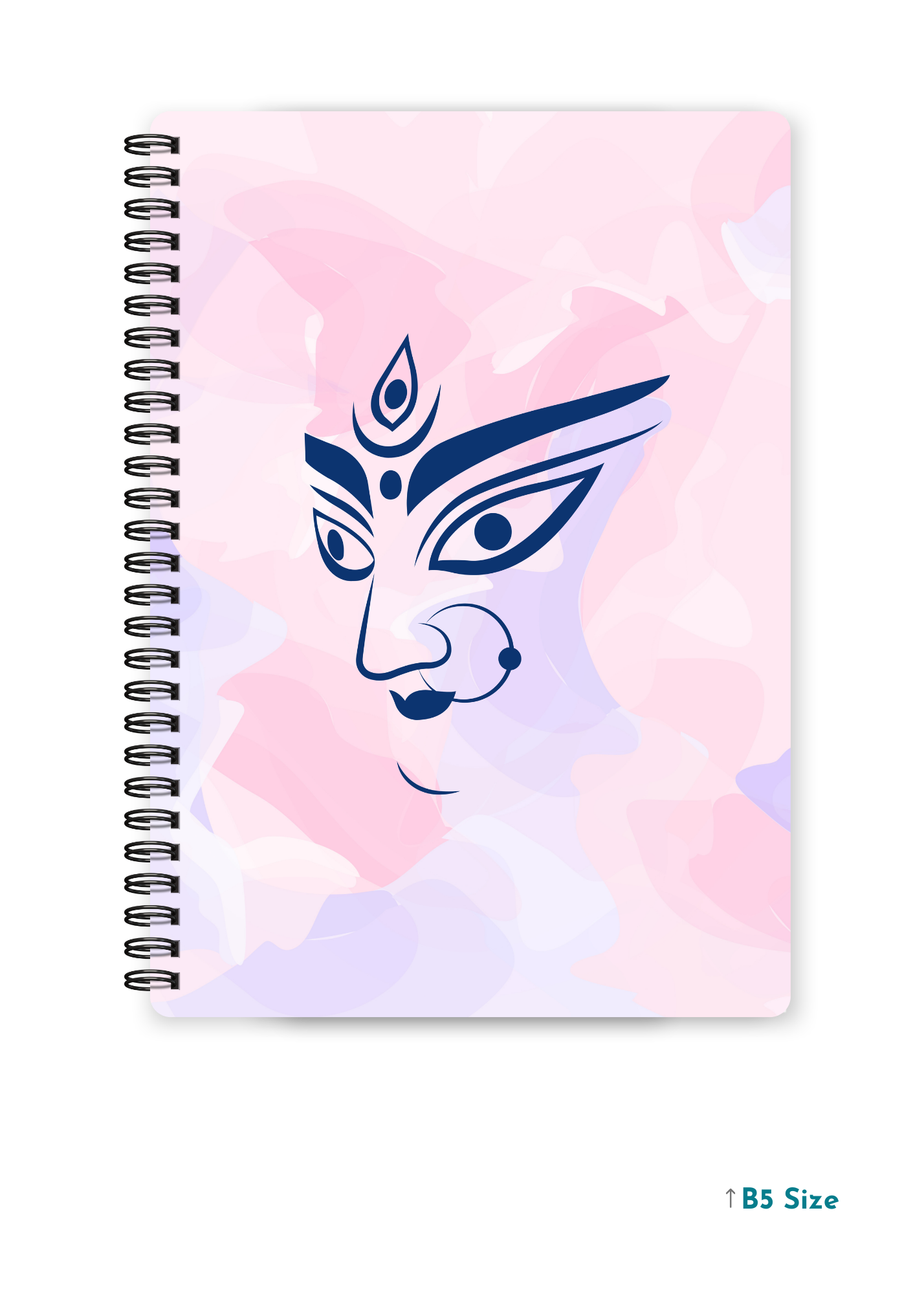 DEVI MAA (3) cover page - A4 / B5 Size Wiro Notebook