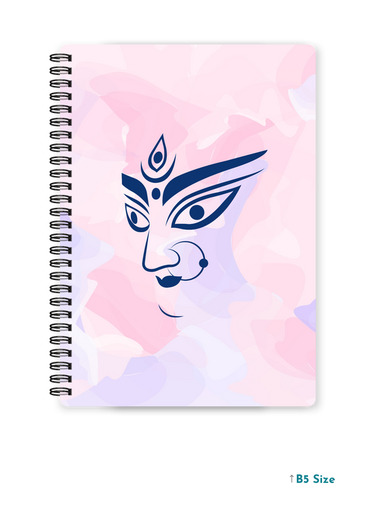 DEVI MAA (3) cover page - A4 / B5 Size Wiro Notebook