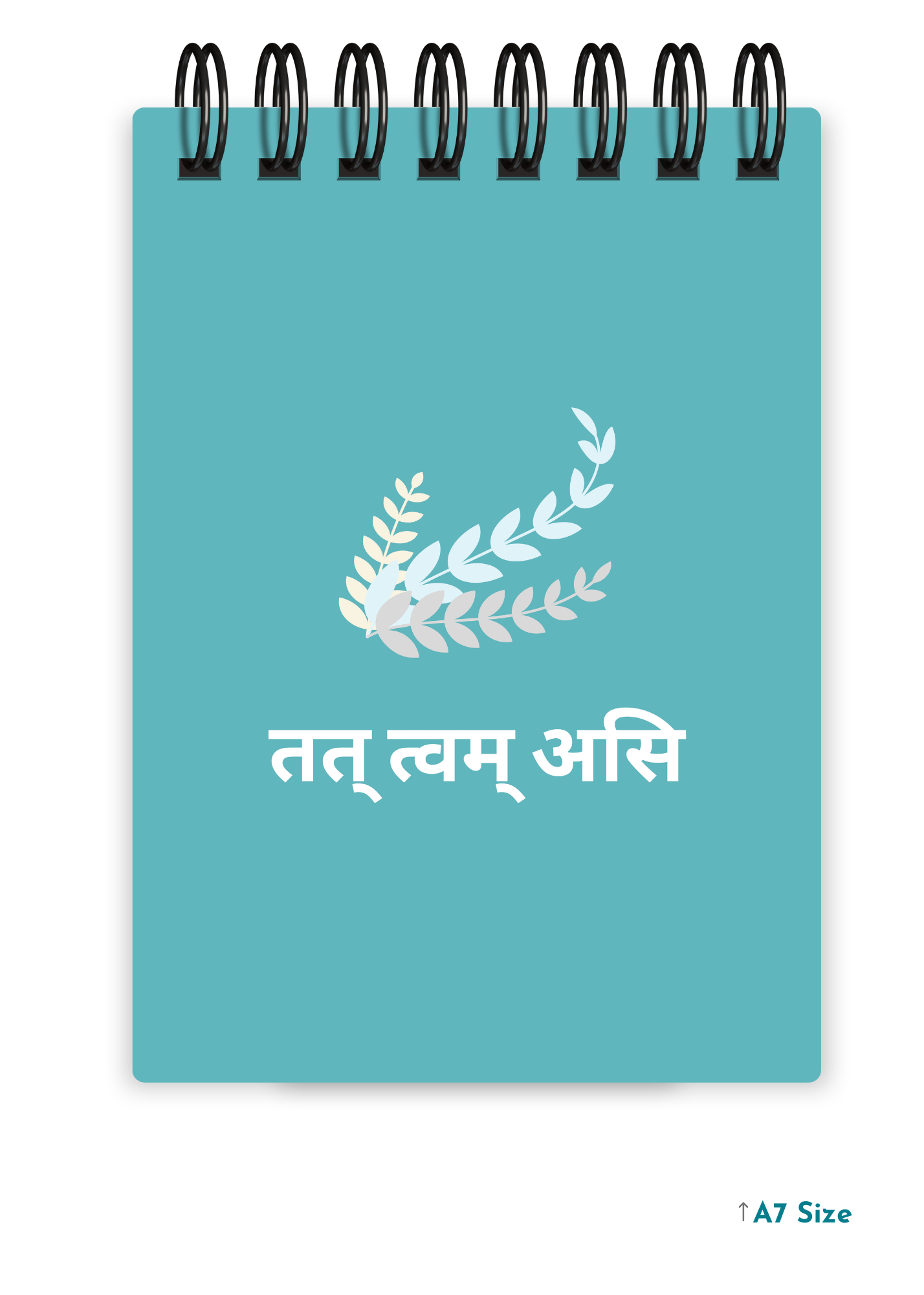 TAT TVAM ASI cover page - A7 Size Pocket Notepad