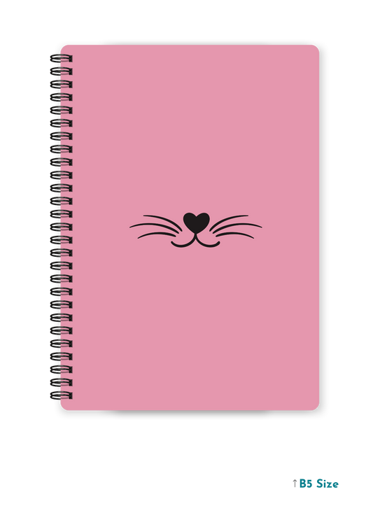 BILLI KI MOOCH cover page - A4 / B5 Size Wiro Notebook
