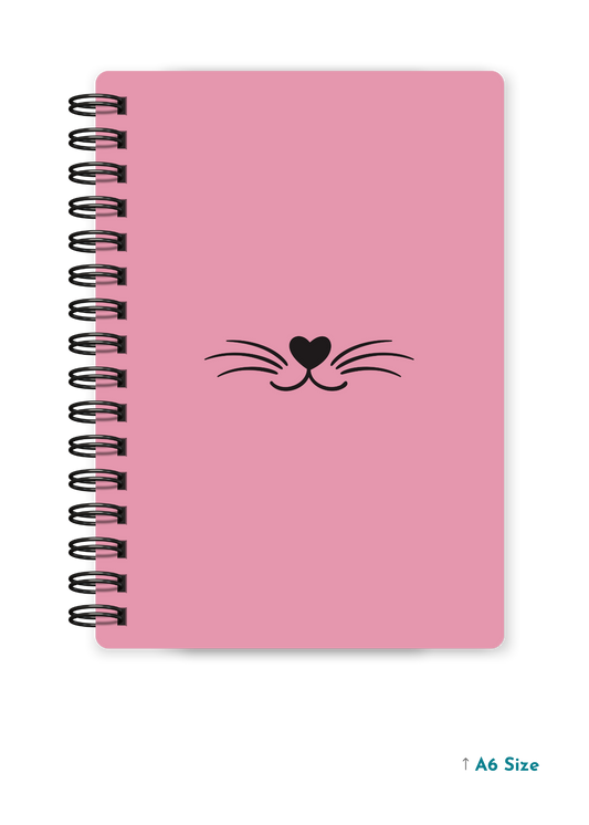 BILLI KI MOOCH cover page - A5 / A6 Size Wiro Notebook