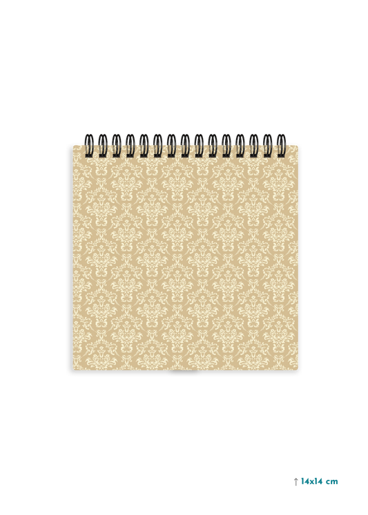 GOLDEN PATTERN cover page - Square Shape Doodle Pad