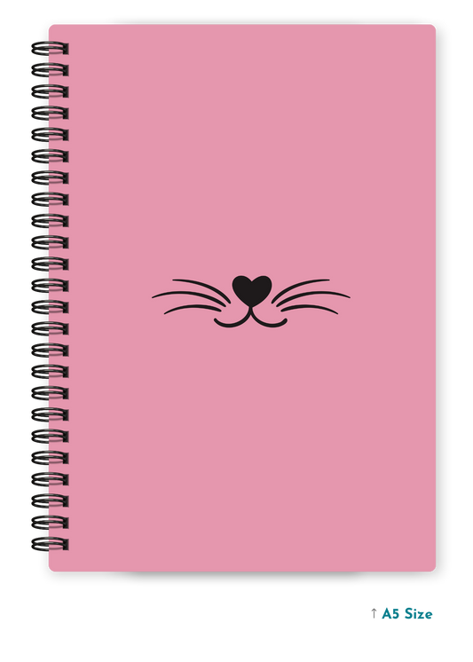 BILLI KI MOOCH cover page - A5 / A6 Size Wiro Notebook