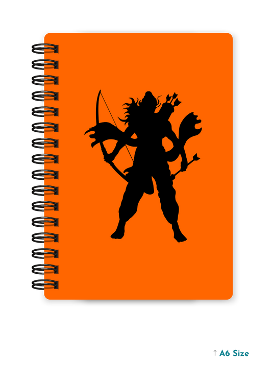 PRABHU SRI RAM (2) cover page - A5 / A6 Size Wiro Notebook