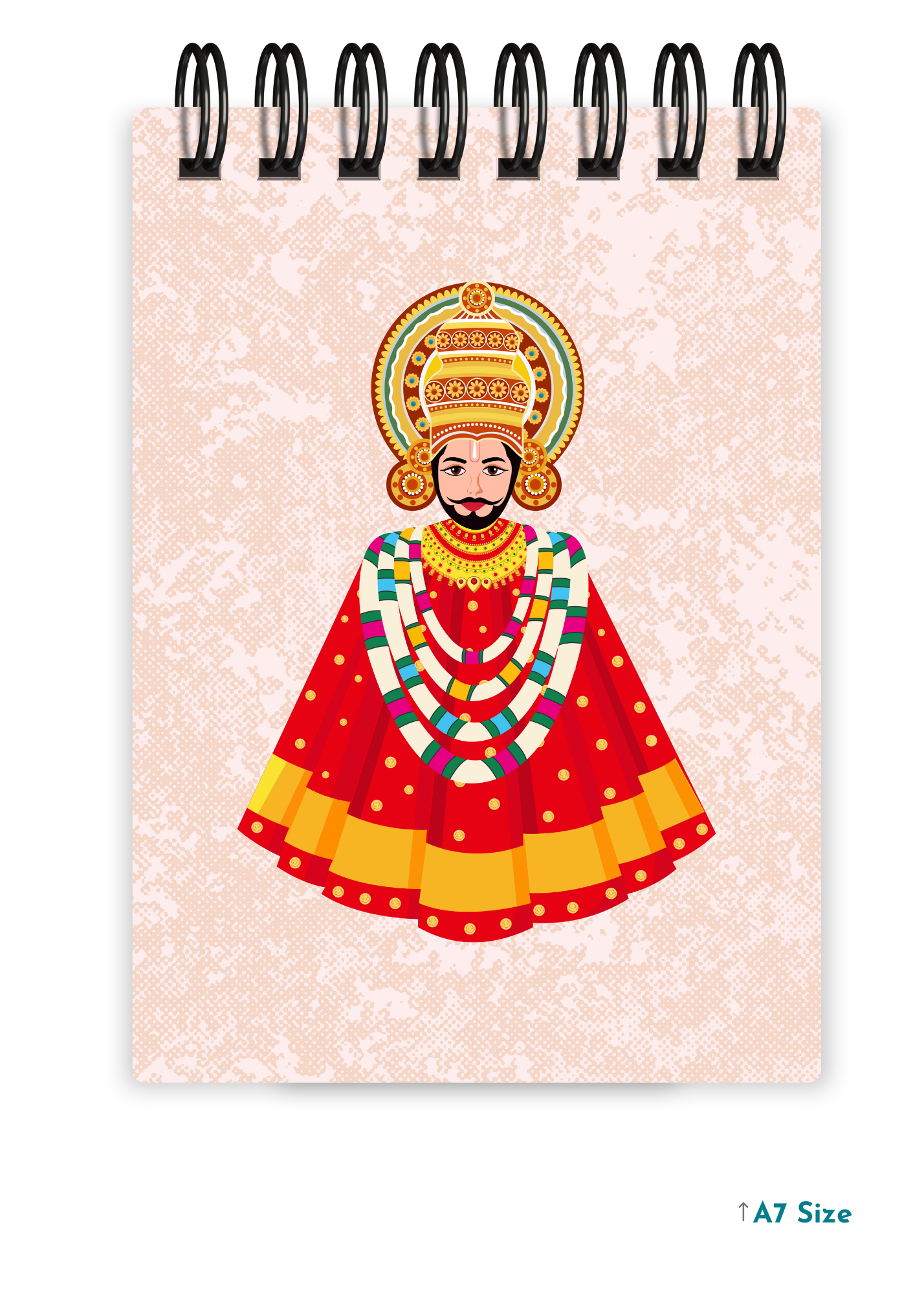 KHATU SHYAM JI cover page - A7 Size Pocket Notepad