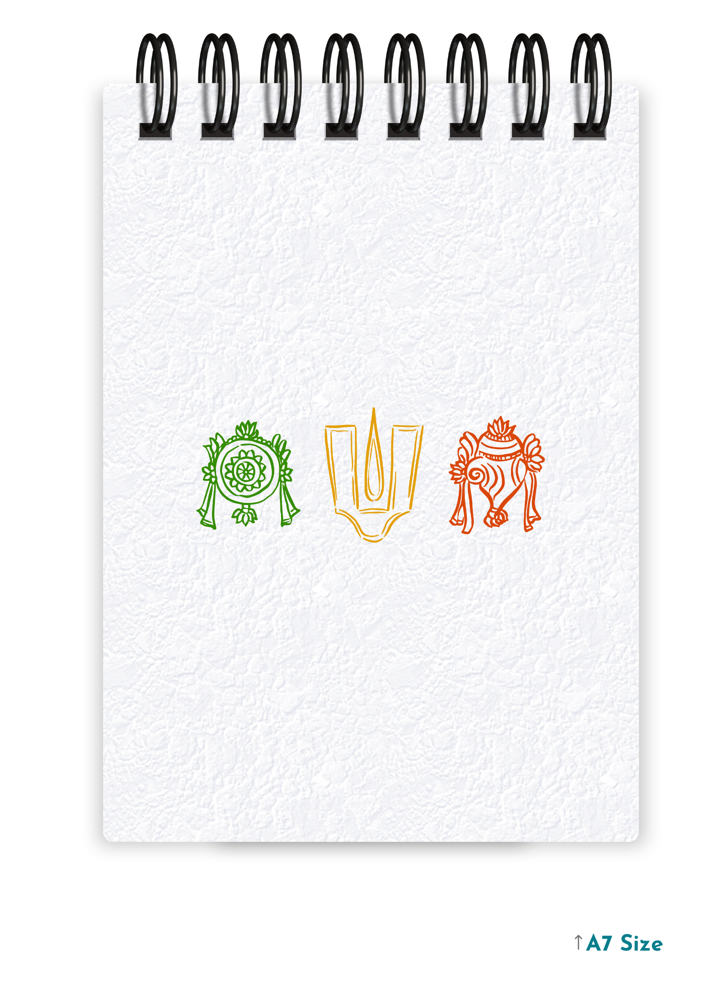 VENKATARAMANA SWAMI (2) cover page - A7 Size Pocket Notepad