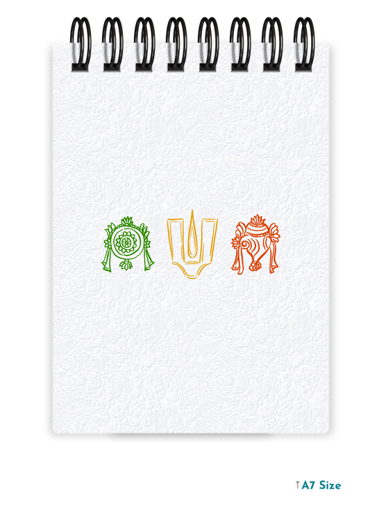 VENKATARAMANA SWAMI (2) cover page - A7 Size Pocket Notepad