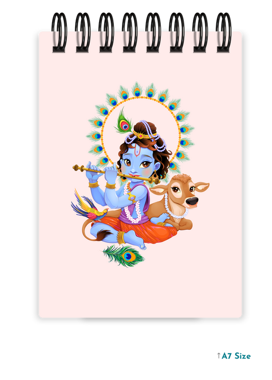 BALKRISHNA JI (1) cover page - A7 Size Pocket Notepad