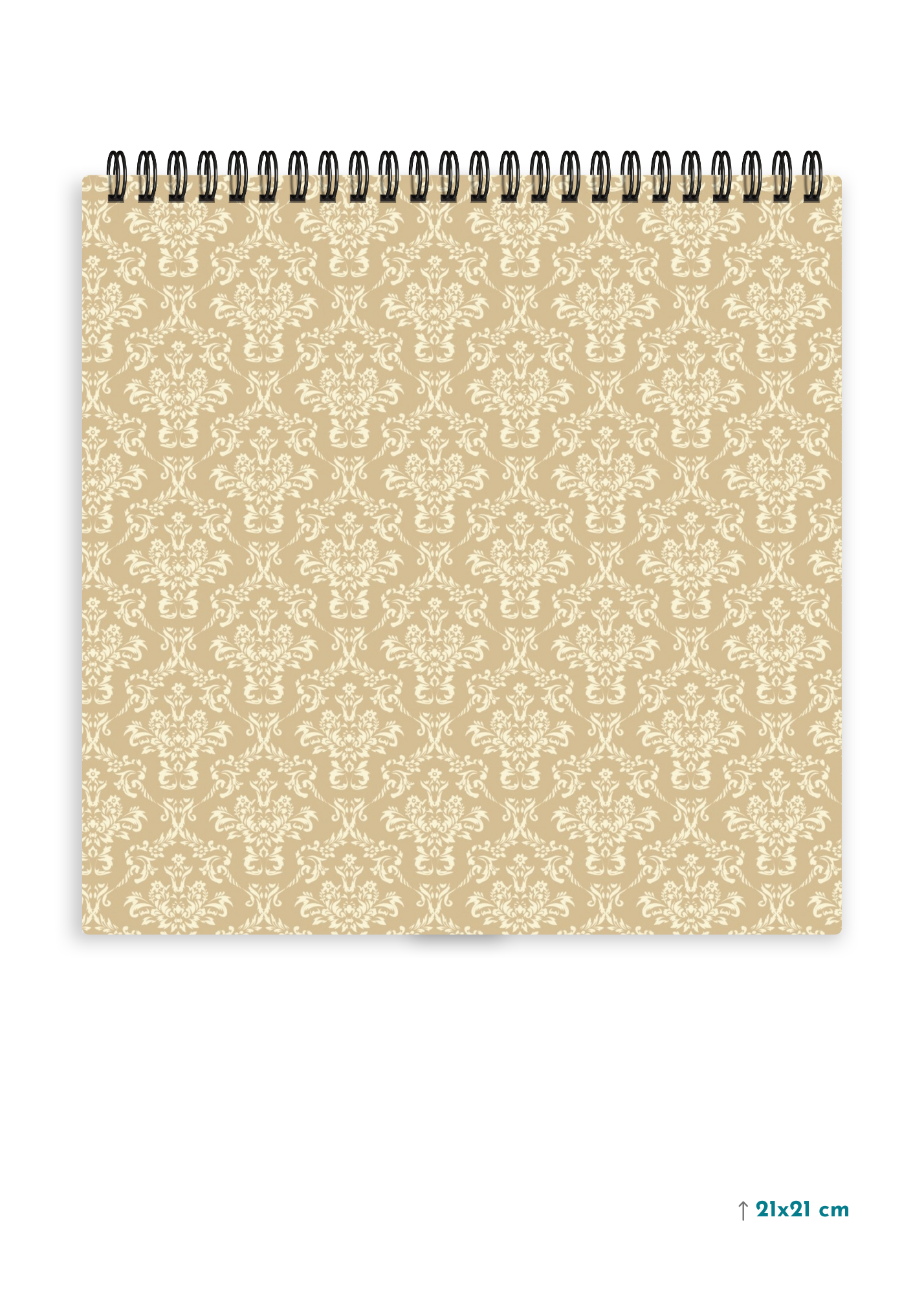 GOLDEN PATTERN cover page - Square Shape Doodle Pad
