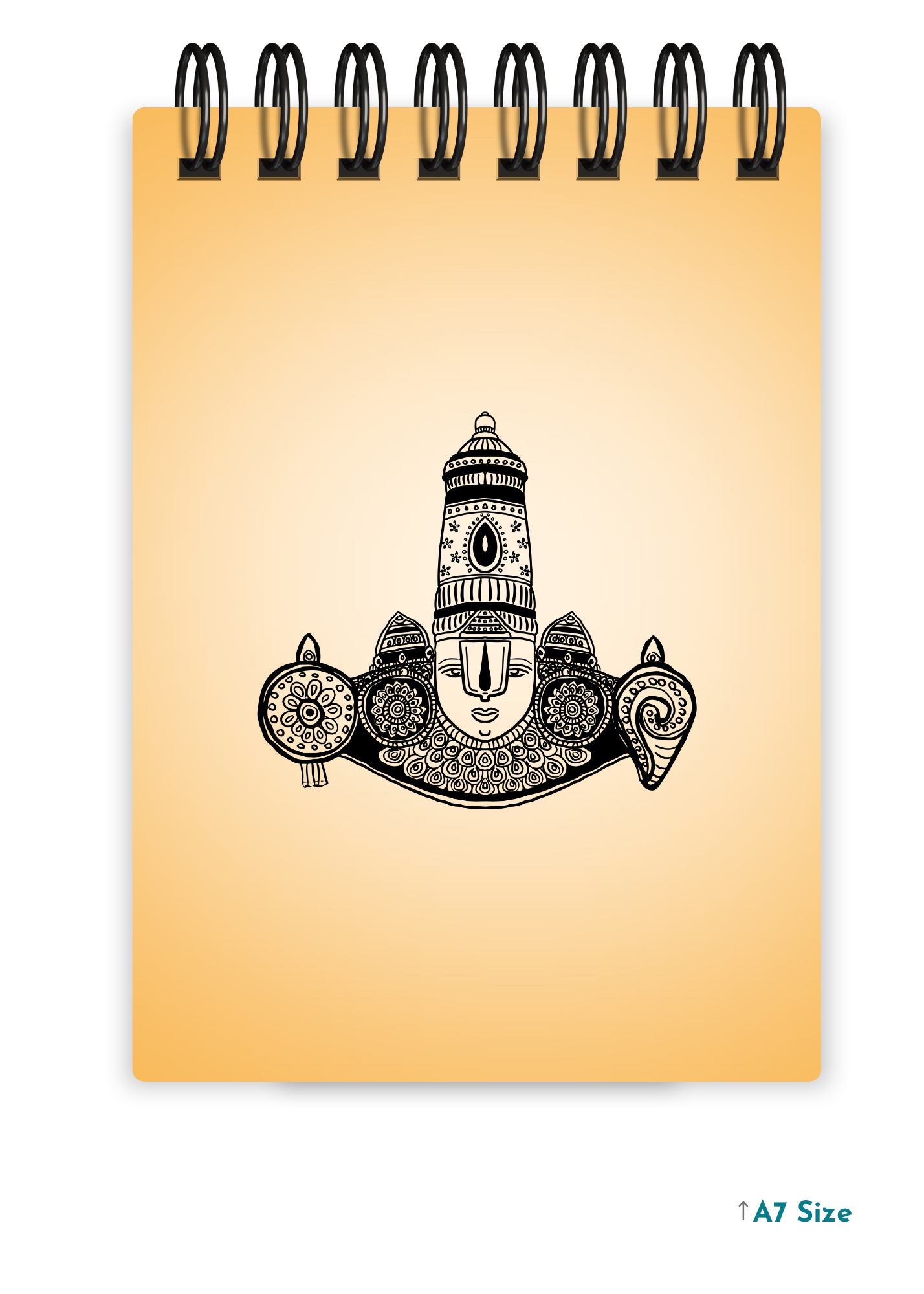VENKATARAMANA SWAMI (1) cover page - A7 Size Pocket Notepad