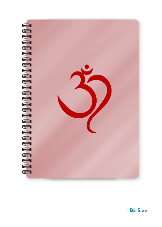OM (4) cover page - A4 / B5 Size Wiro Notebook