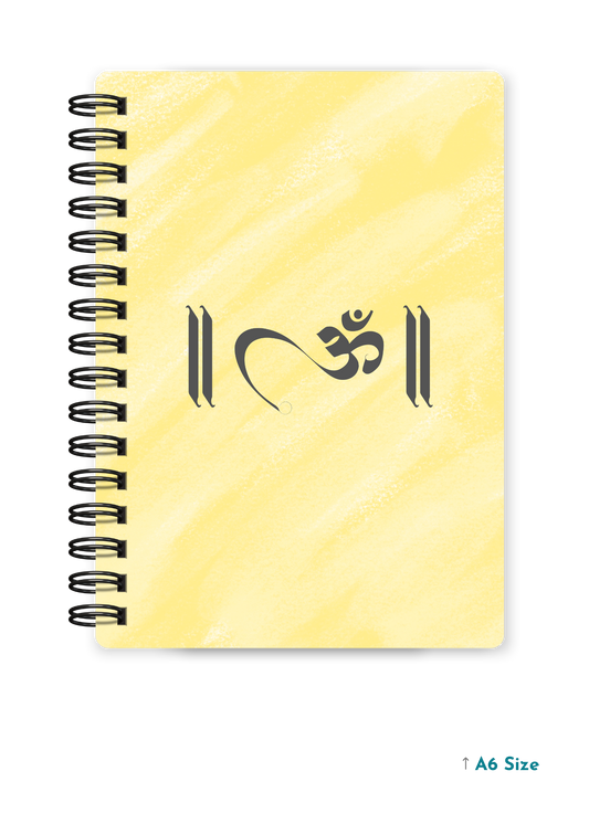 OM (2) cover page - A5 / A6 Size Wiro Notebook