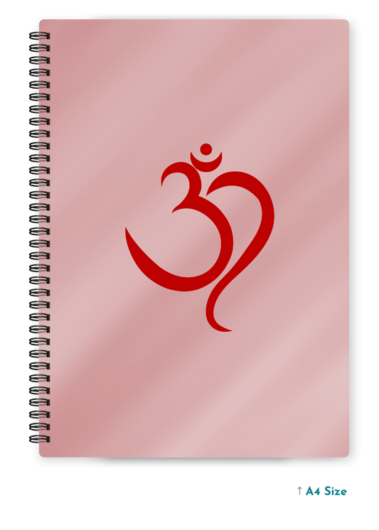 OM (4) cover page - A4 / B5 Size Wiro Notebook