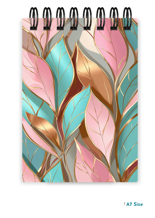 PETAL WHISPER cover page - A7 Size Pocket Notepad