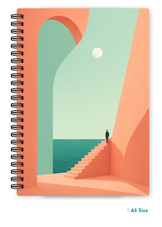 TRANSENDENCE cover page - A5 / A6 Size Wiro Notebook