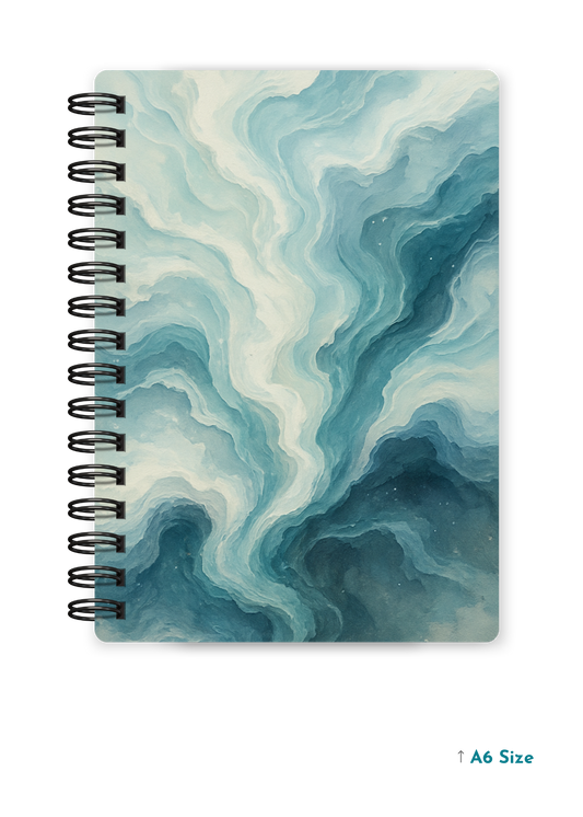 POLAR BLOOM cover page - A5 / A6 Size Wiro Notebook