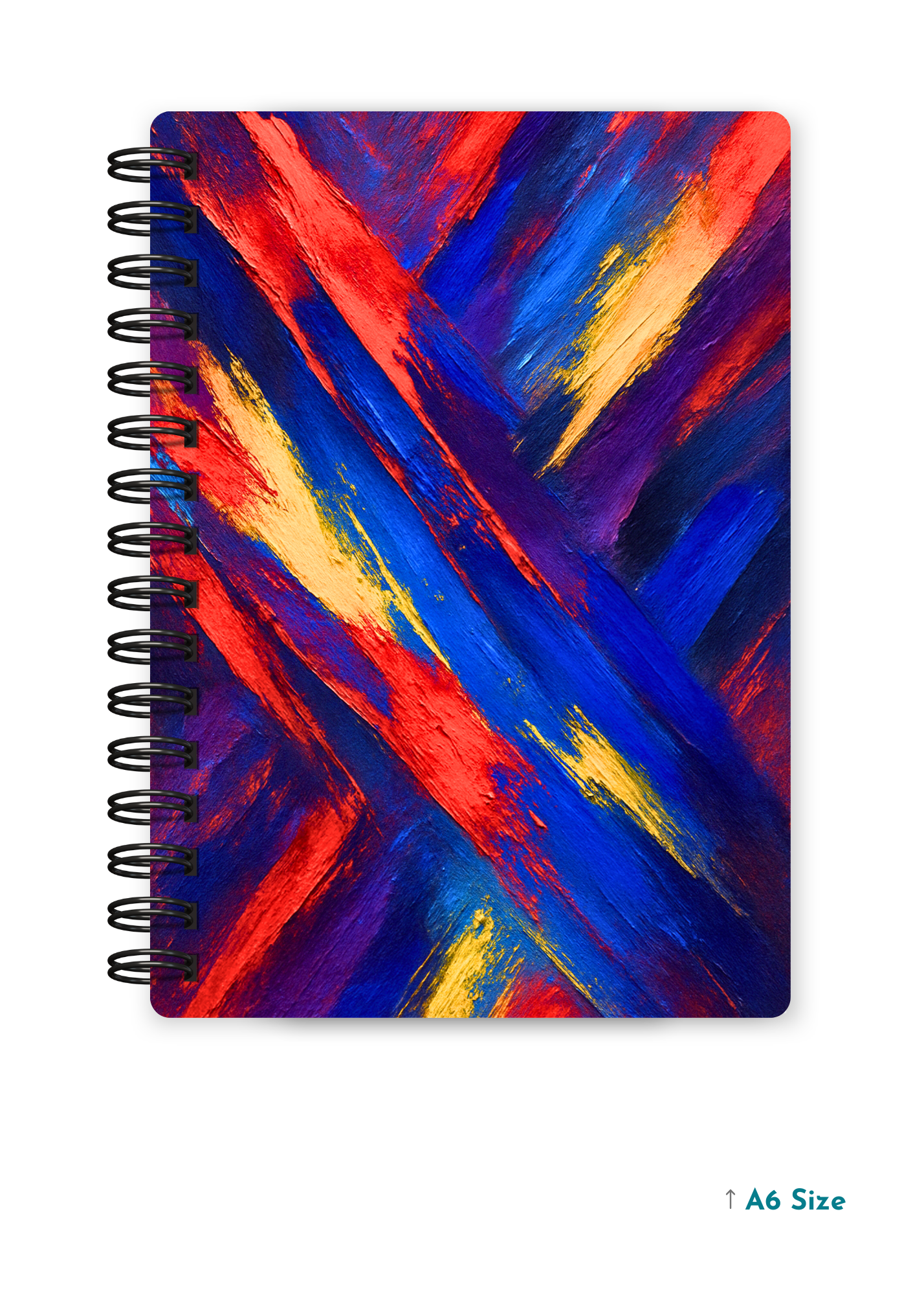 COLOR OF EMOTIONS cover page - A5 / A6 Size Wiro Notebook