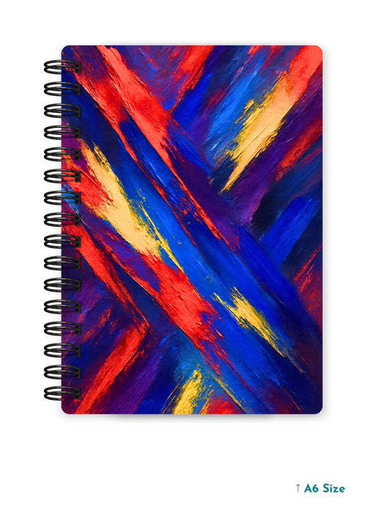 COLOR OF EMOTIONS cover page - A5 / A6 Size Wiro Notebook