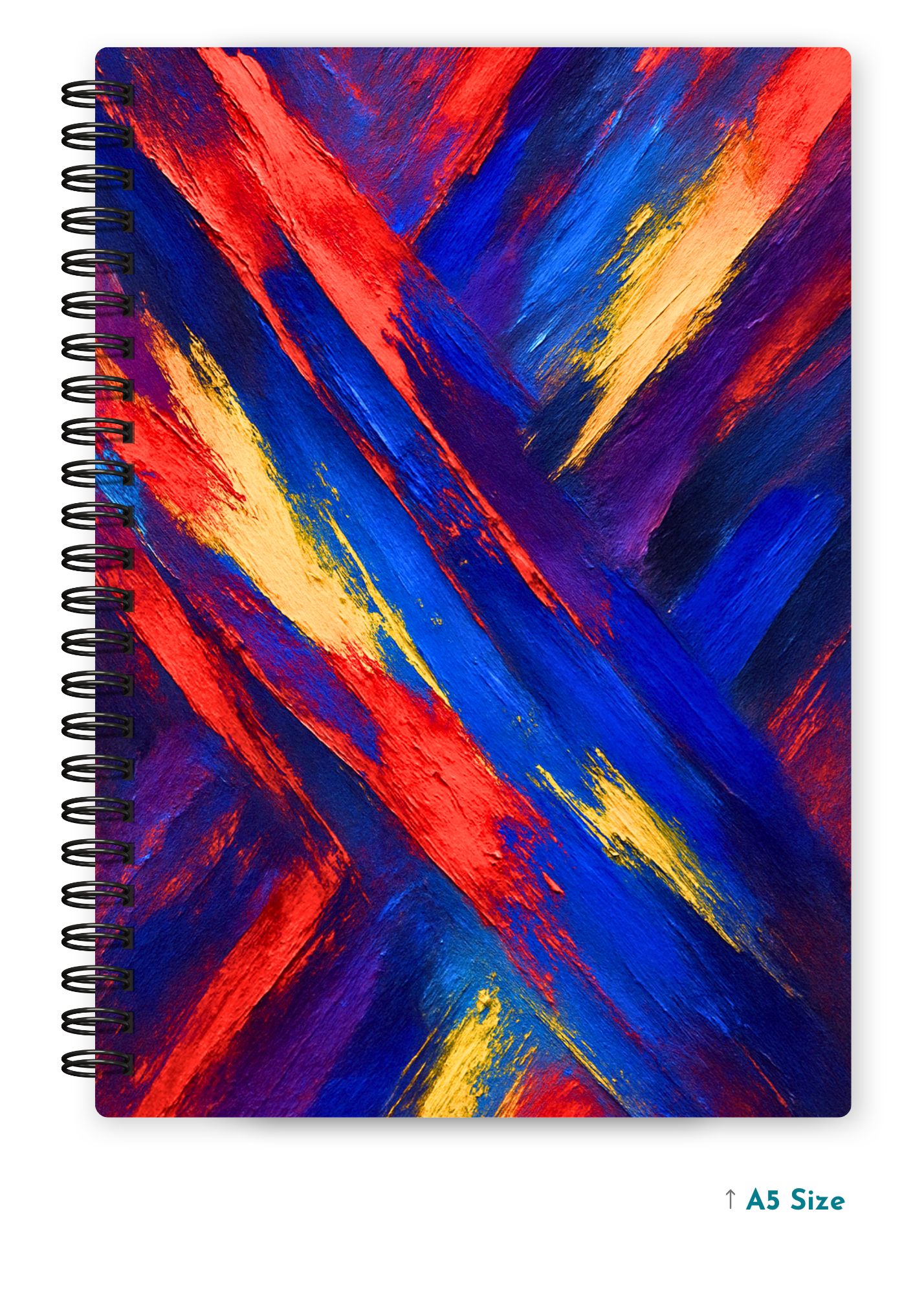 COLOR OF EMOTIONS cover page - A5 / A6 Size Wiro Notebook