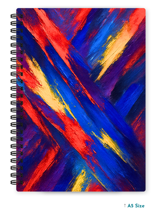 COLOR OF EMOTIONS cover page - A5 / A6 Size Wiro Notebook