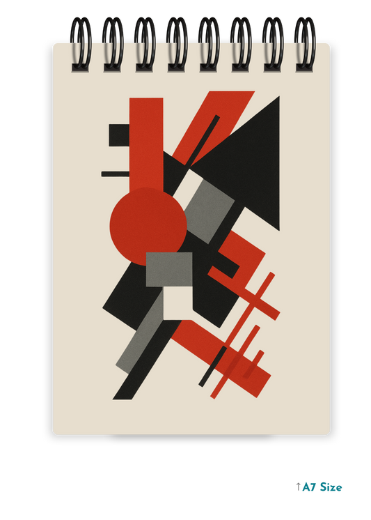 CONSTRUCTIVISM cover page - A7 Size Pocket Notepad