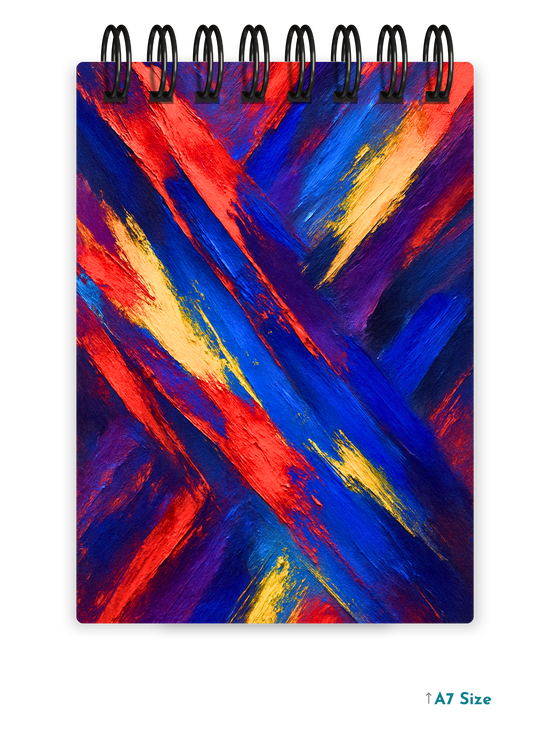 COLOR OF EMOTIONS cover page - A7 Size Pocket Notepad