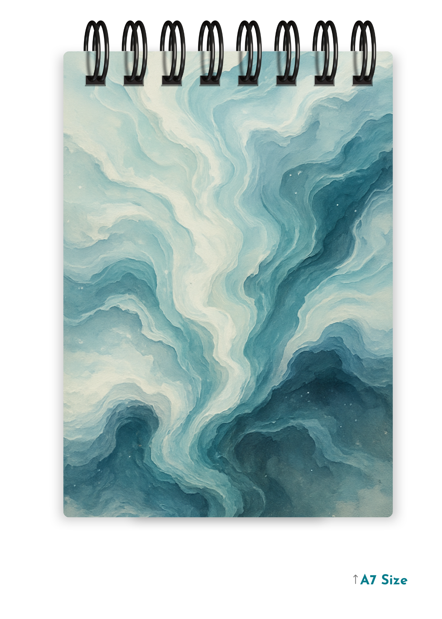 POLAR BLOOM cover page - A7 Size Pocket Notepad