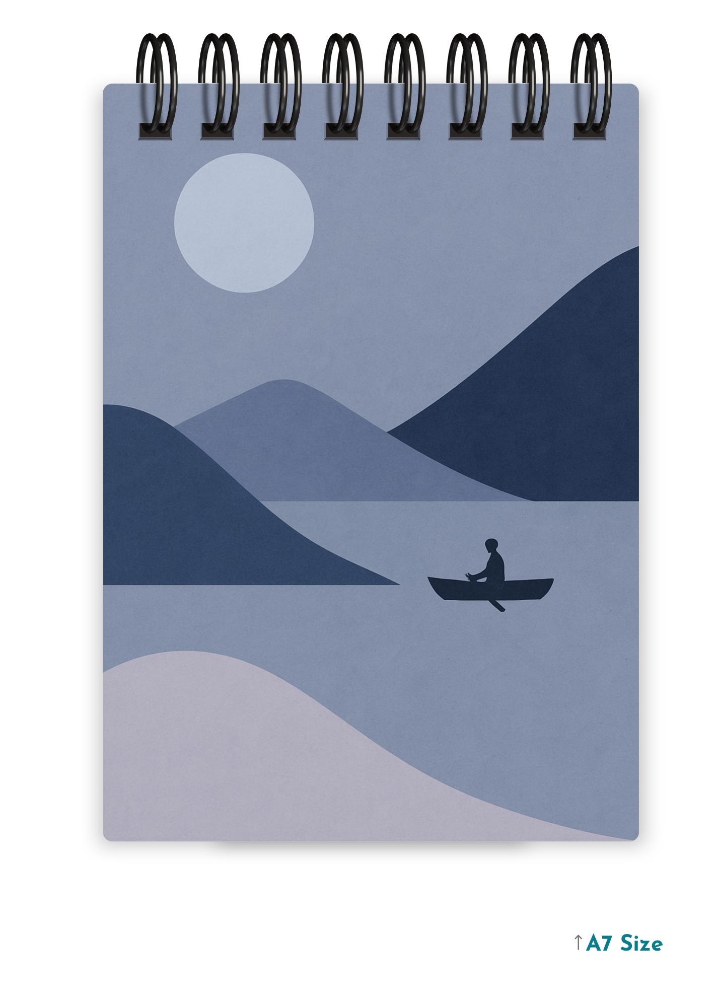 SAILING TIME cover page - A7 Size Pocket Notepad