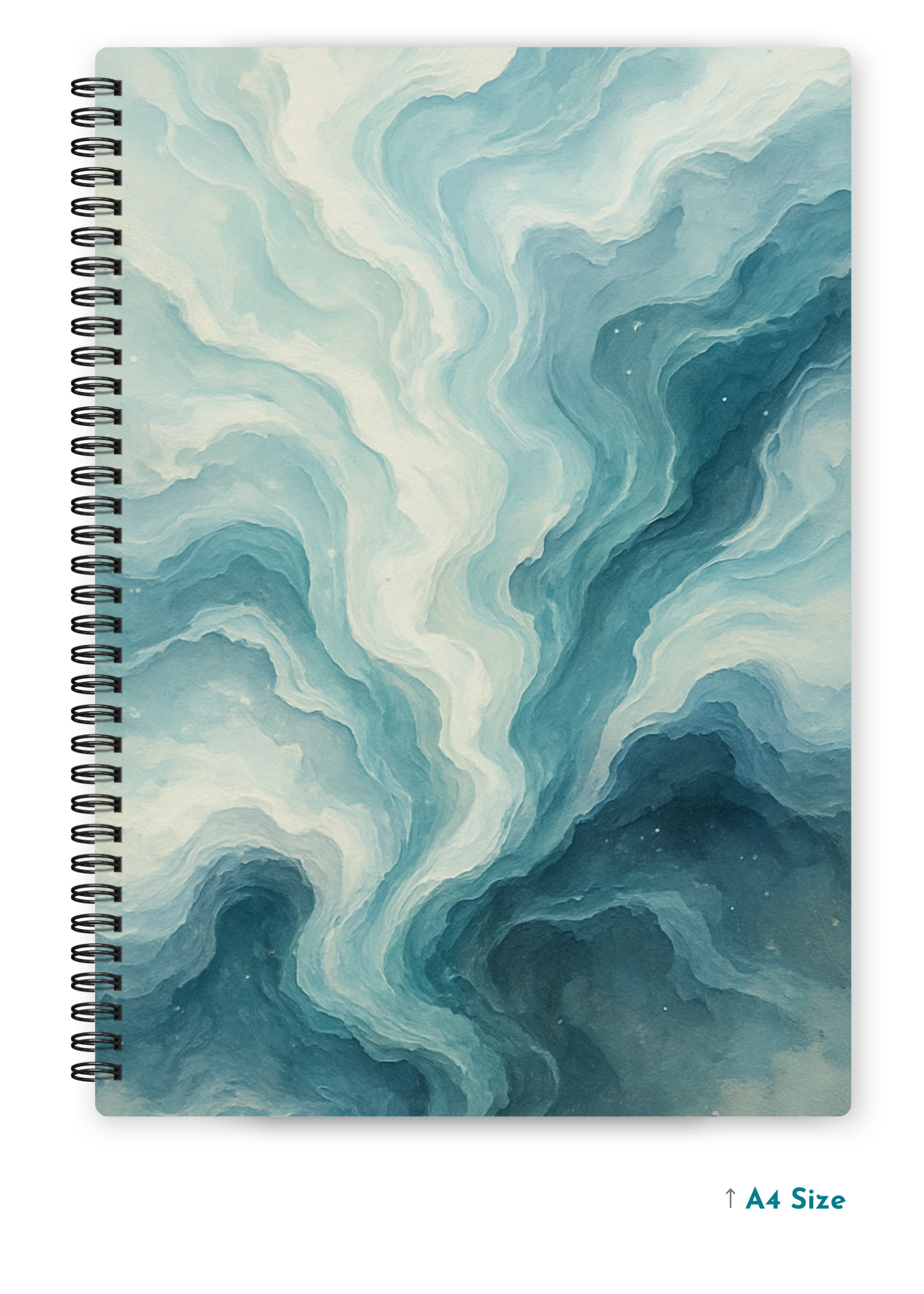 POLAR BLOOM cover page - A4 / B5 Size Wiro Notebook