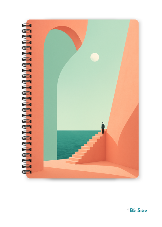 TRANSENDENCE cover page - A4 / B5 Size Wiro Notebook