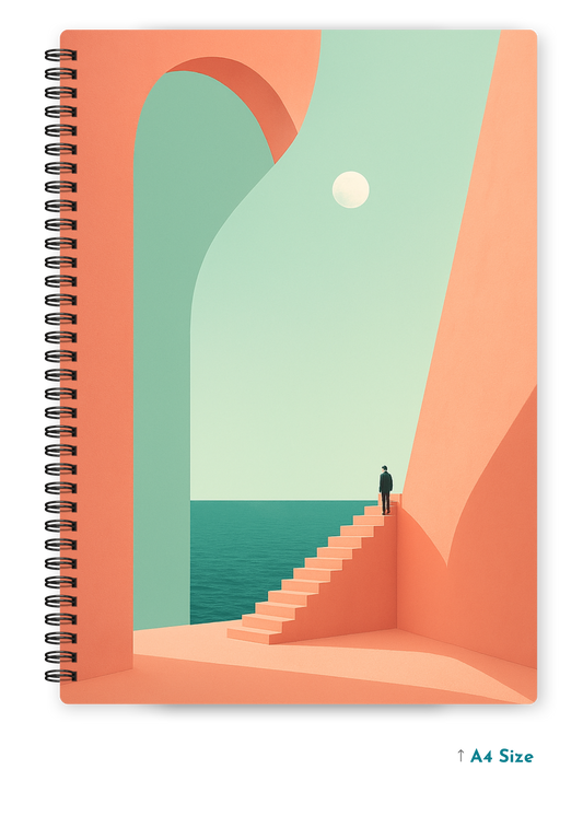 TRANSENDENCE cover page - A4 / B5 Size Wiro Notebook