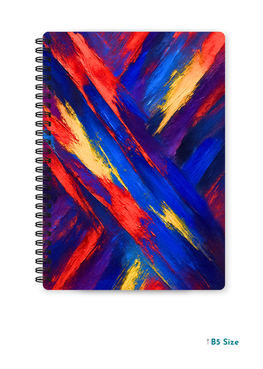 COLOR OF EMOTIONS cover page - A4 / B5 Size Wiro Notebook