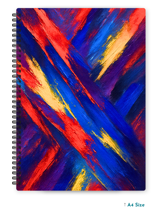 COLOR OF EMOTIONS cover page - A4 / B5 Size Wiro Notebook