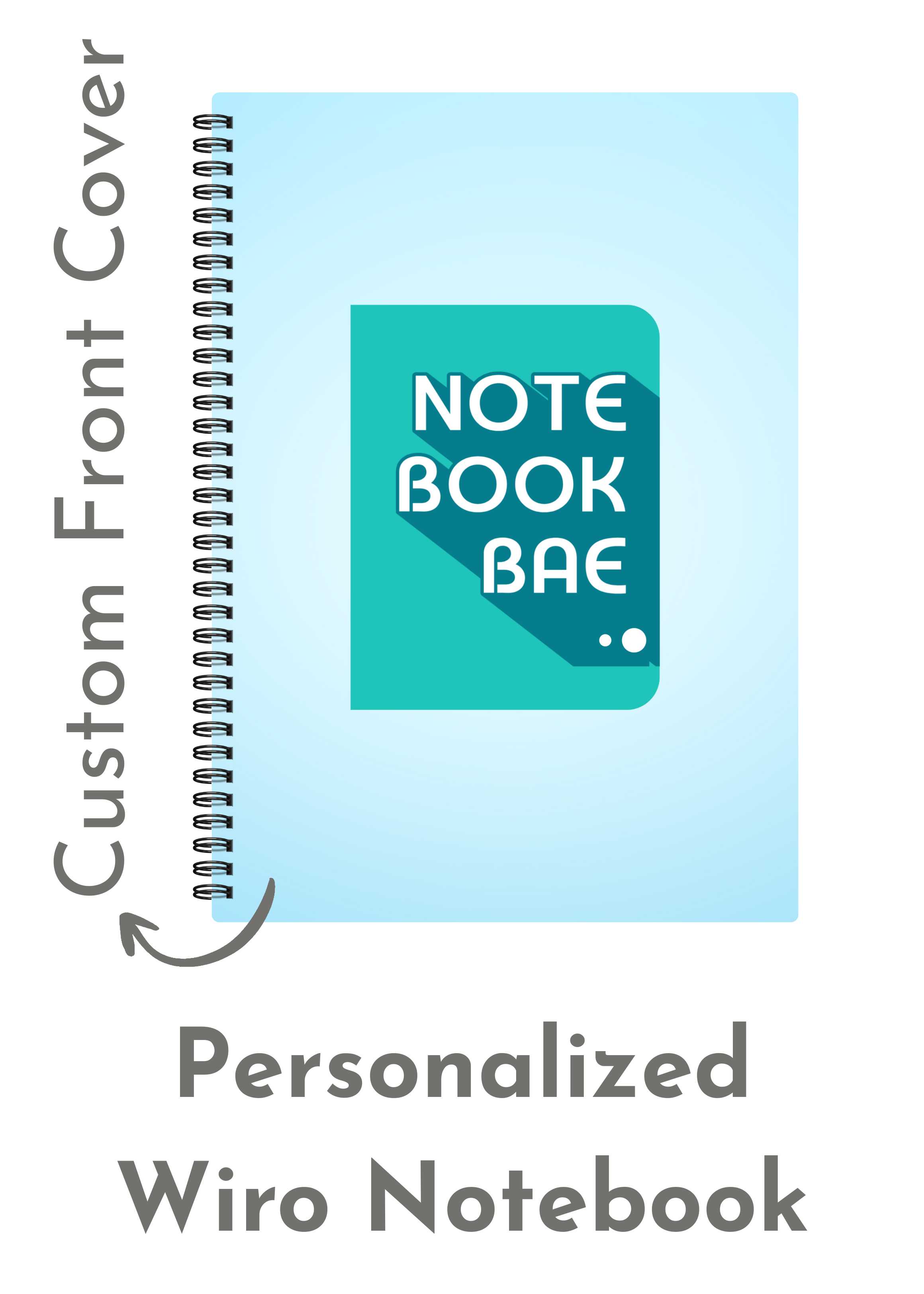 Create your own notebook with custom cover page